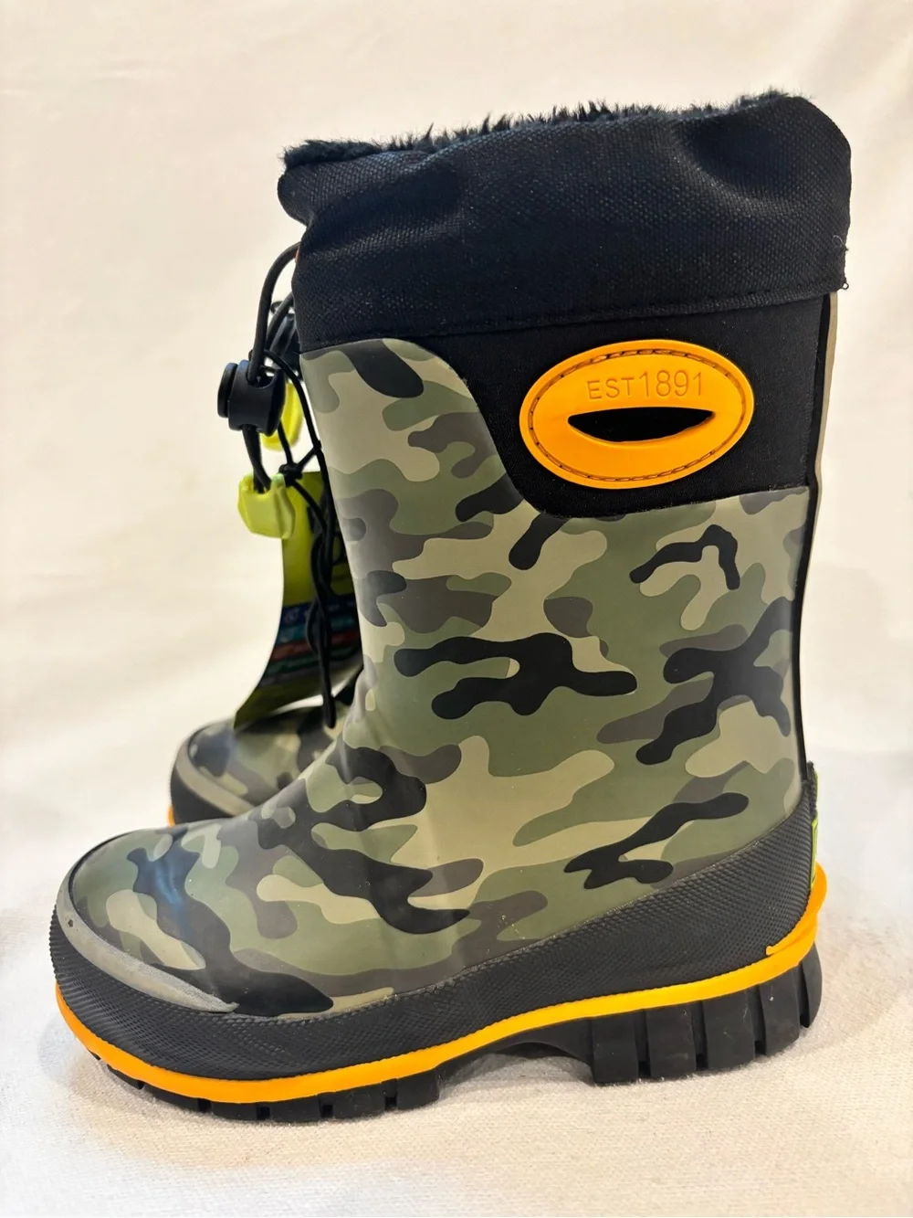 Western Chief Kids Camo Rain & Snow Boots - Toddler Size 7/8